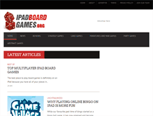 Tablet Screenshot of ipadboardgames.org